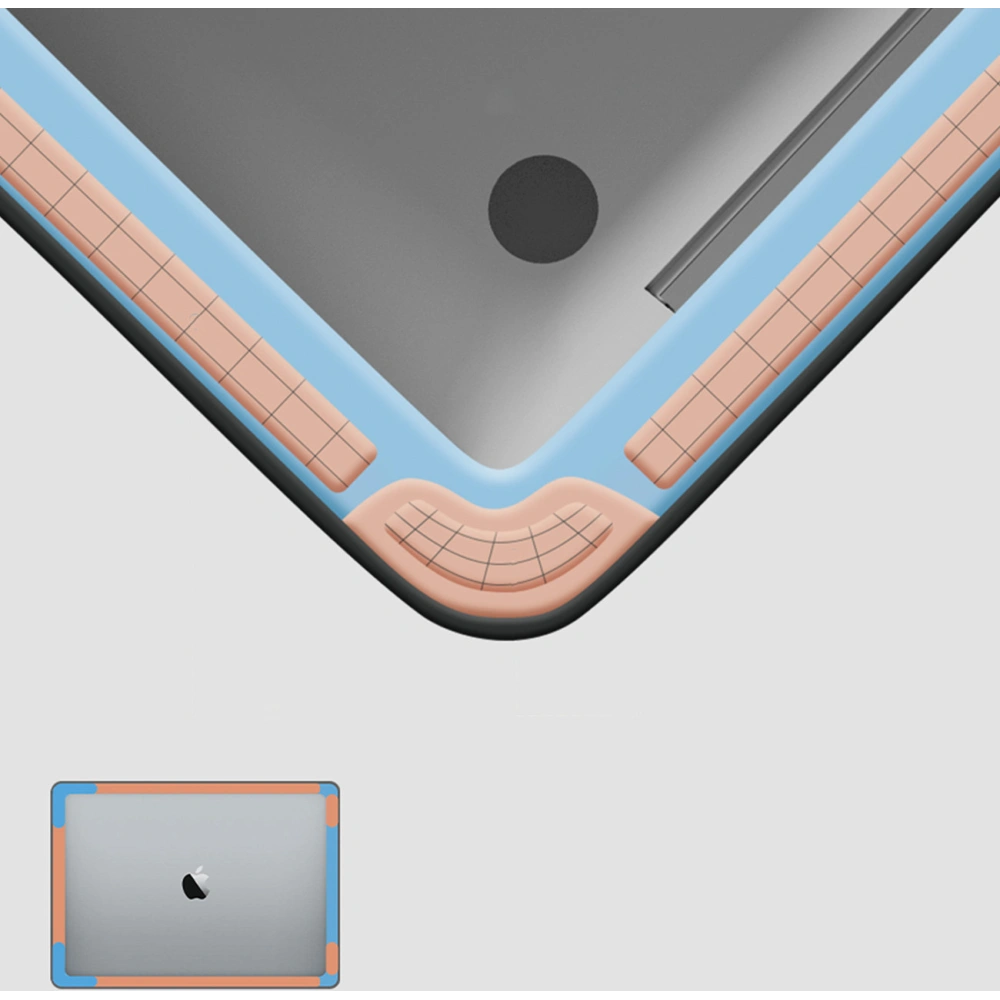 Hurtownia GSM - Etui Nillkin Sokszínű Laptop Huzat Apple MacBook 16 hüvelykig + kék egérpad - NLK1128 - {ean13} - Hurt