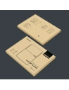 Hurtownia GSM - Etui Nillkin Sokszínű Laptop Huzat Apple MacBook 16 hüvelykig + kék egérpad - NLK1128 - {ean13} - Hurt