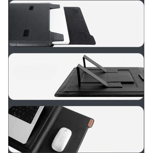 Hurtownia GSM - Etui Nillkin Versatile Laptop Sleeve Apple MacBook do 16 cali + podkładka pod mysz szare - NLK1129 - {ean13} - Hurt