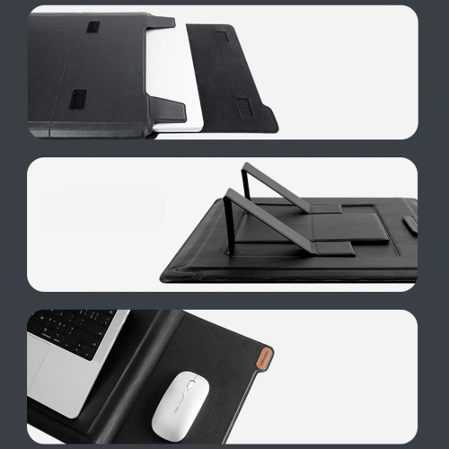 Etui Nillkin Versatile Laptop Sleeve Apple MacBook do 16 cali + podkładka pod mysz szare