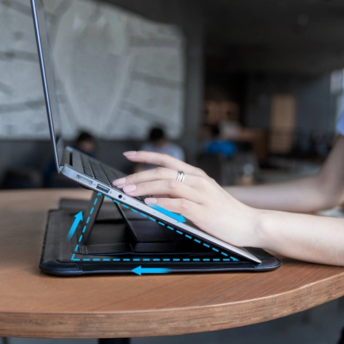 Etui Nillkin Versatile Laptop Sleeve Apple MacBook do 16 cali + podkładka pod mysz szare