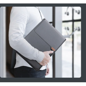Hurtownia GSM - Etui Nillkin Versatile Laptop Sleeve Apple MacBook do 16 cali + podkładka pod mysz czarne - NLK1130 - {ean13} - Hurt