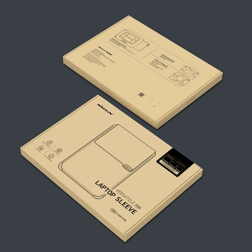 Etui Nillkin Versatile Laptop Sleeve Apple MacBook do 16 cali + podkładka pod mysz czarne