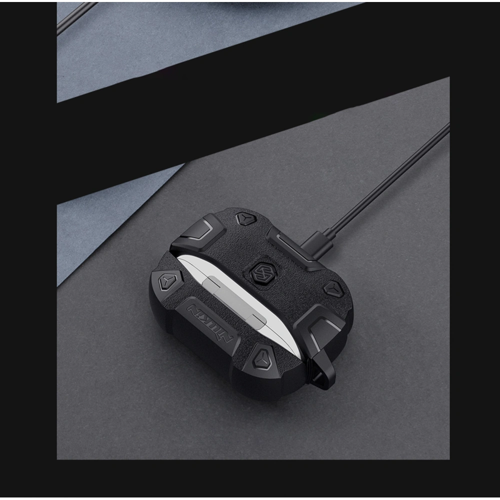 Hurtownia GSM - Etui Nillkin Bounce Pro Apple AirPods Pro 2 modré - NLK1132 - {ean13} - Hurt