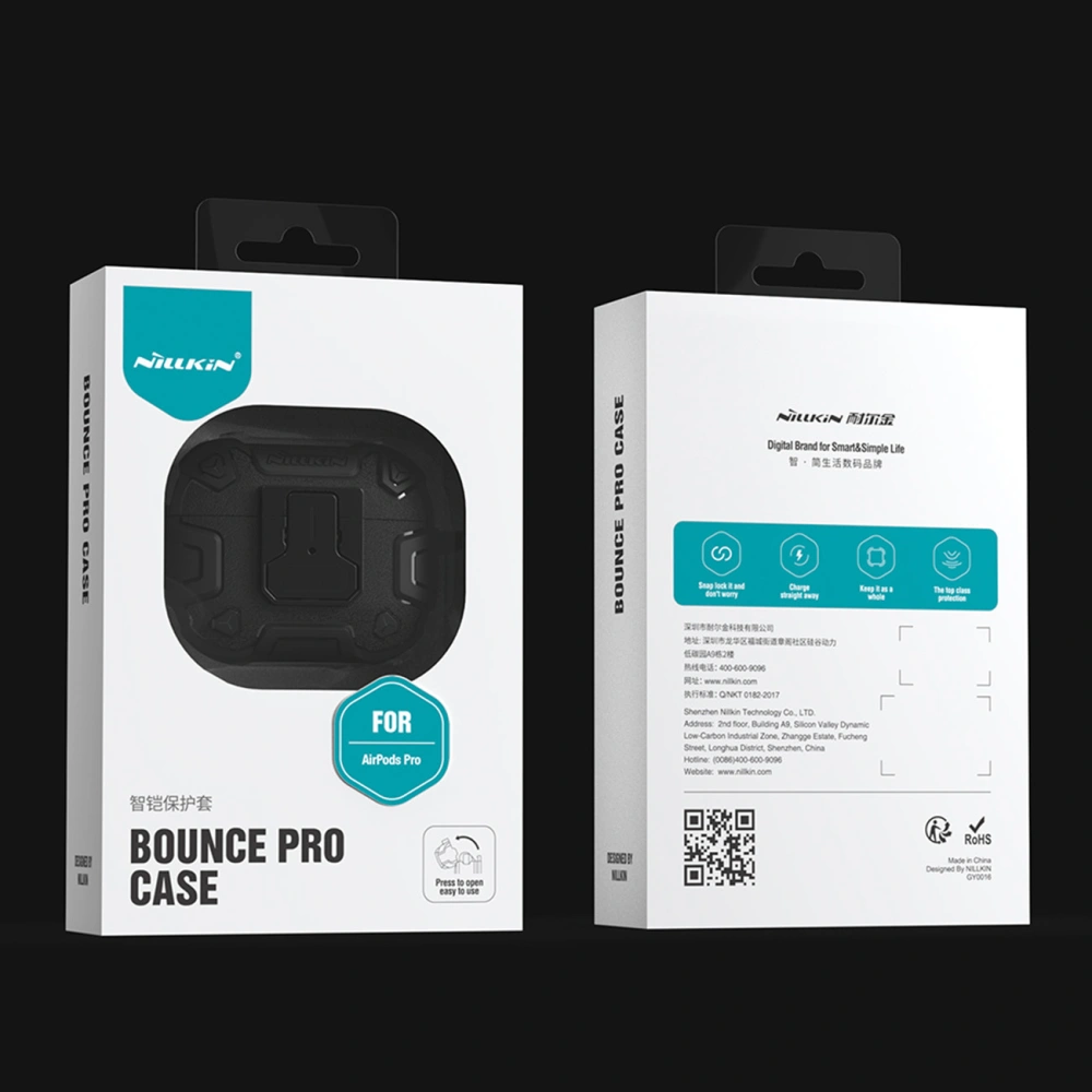 Hurtownia GSM - Etui Nillkin Bounce Pro Apple AirPods Pro 2 modré - NLK1132 - {ean13} - Hurt