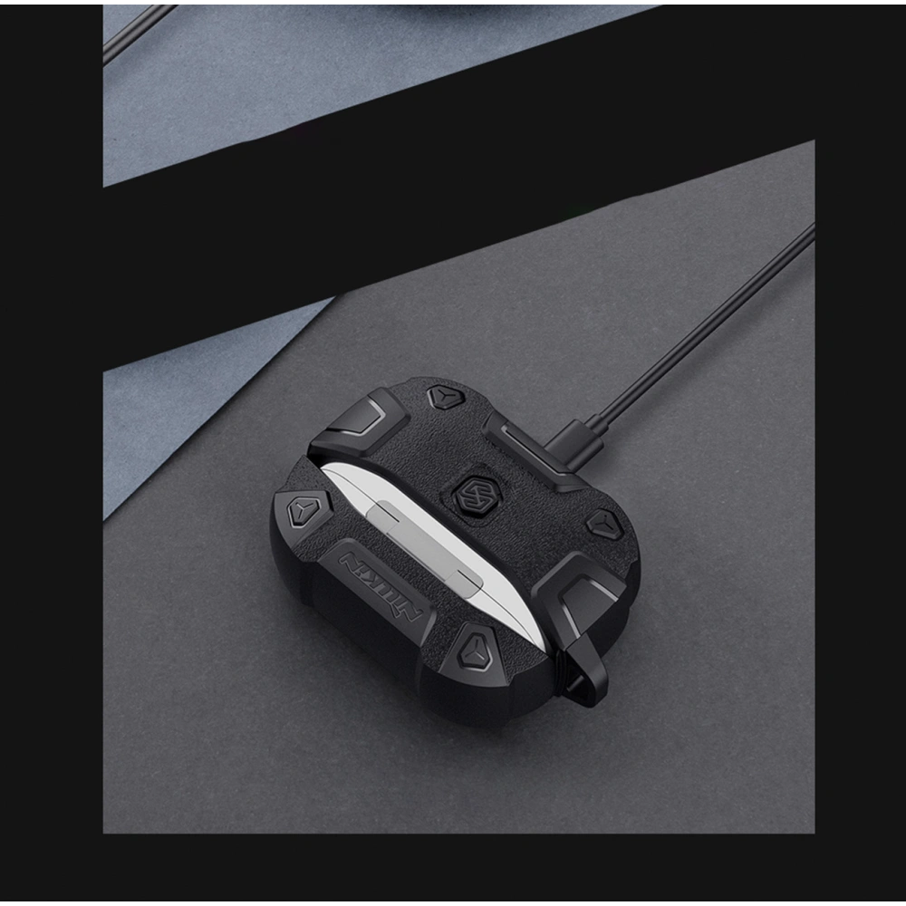 Etui Nillkin Bounce Pro Apple AirPods Pro 2 piros