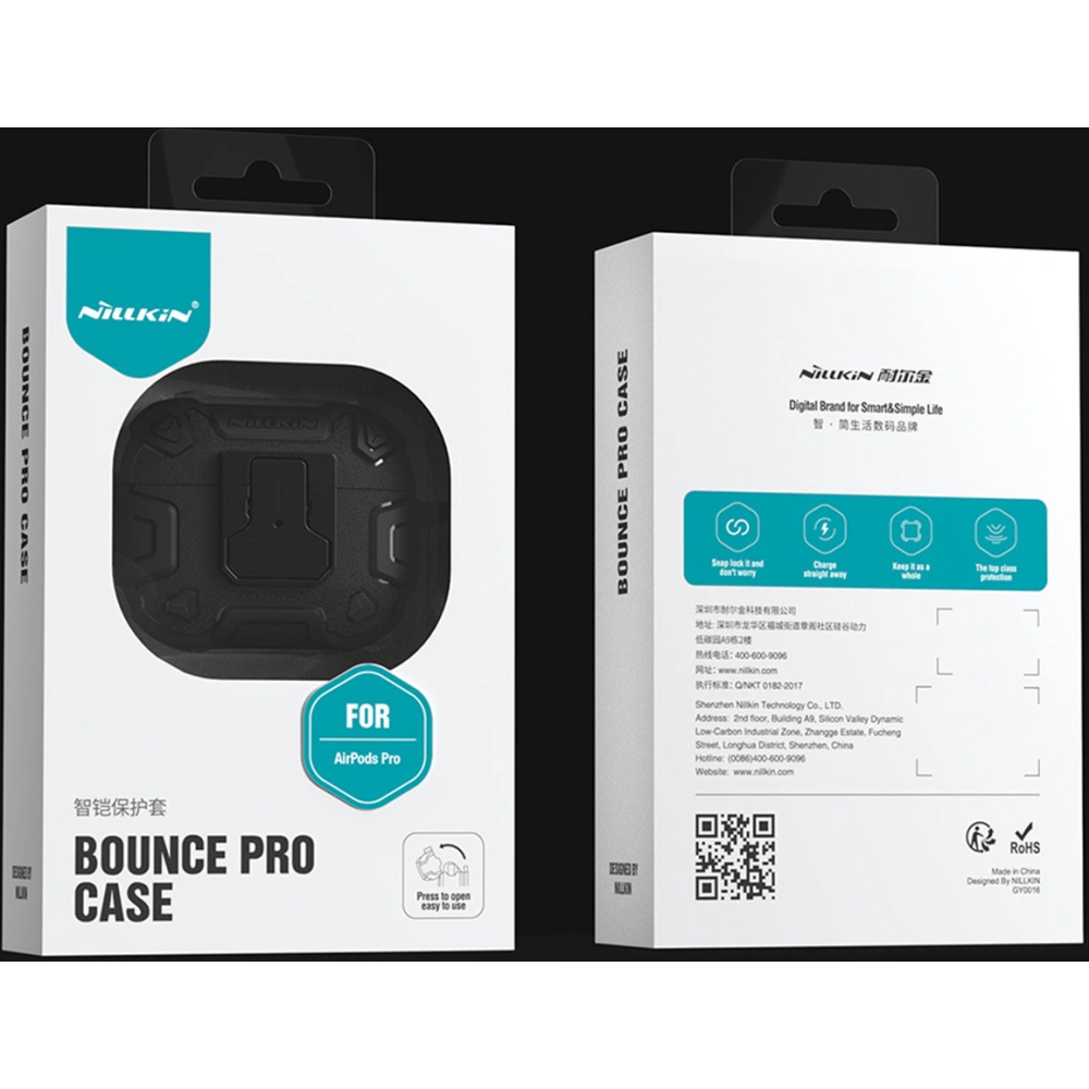 Etui Nillkin Bounce Pro Apple AirPods Pro 2 piros