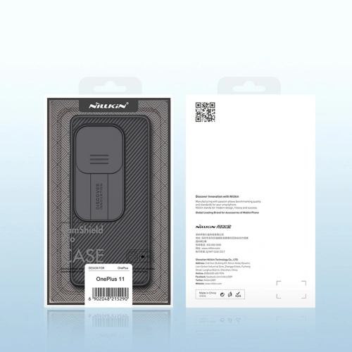 Etui Nillkin Textured Case OnePlus 11 czarne