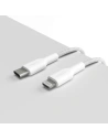 Hurtownia GSM - Cablu PURO Fabric USB-C/Lightning MFi 1,2m (alb) - PUR711 - {ean13} - Hurt