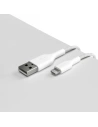 Hurtownia GSM - Kabel PURO Fabric USB-A/Lightning MFi 1,2m (weiß) - PUR712 - {ean13} - Hurt