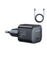 Netzteil Joyroom JR-TCF02 USB-C 20W PD + USB C/Lightning Kabel schwarz