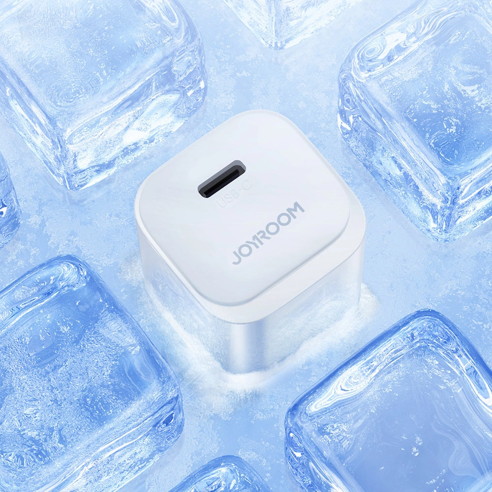 Hurtownia GSM - Încărcător de rețea Joyroom JR-TCF02 USB-C 20W PD + cablu USB C/Lightning alb - JYR739 - {ean13} - Hurt
