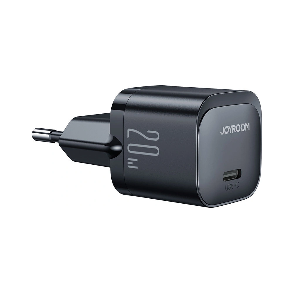 Hurtownia GSM - Hálózati töltő Joyroom JR-TCF02 USB-C 20W PD fekete - JYR741 - {ean13} - Hurt