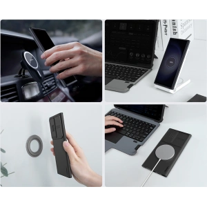 Wholesale Nillkin CamShield Silky Magnetic MagSafe Samsung Galaxy S23 Ultra black - NLK1138 - {ean13} - Hurt
