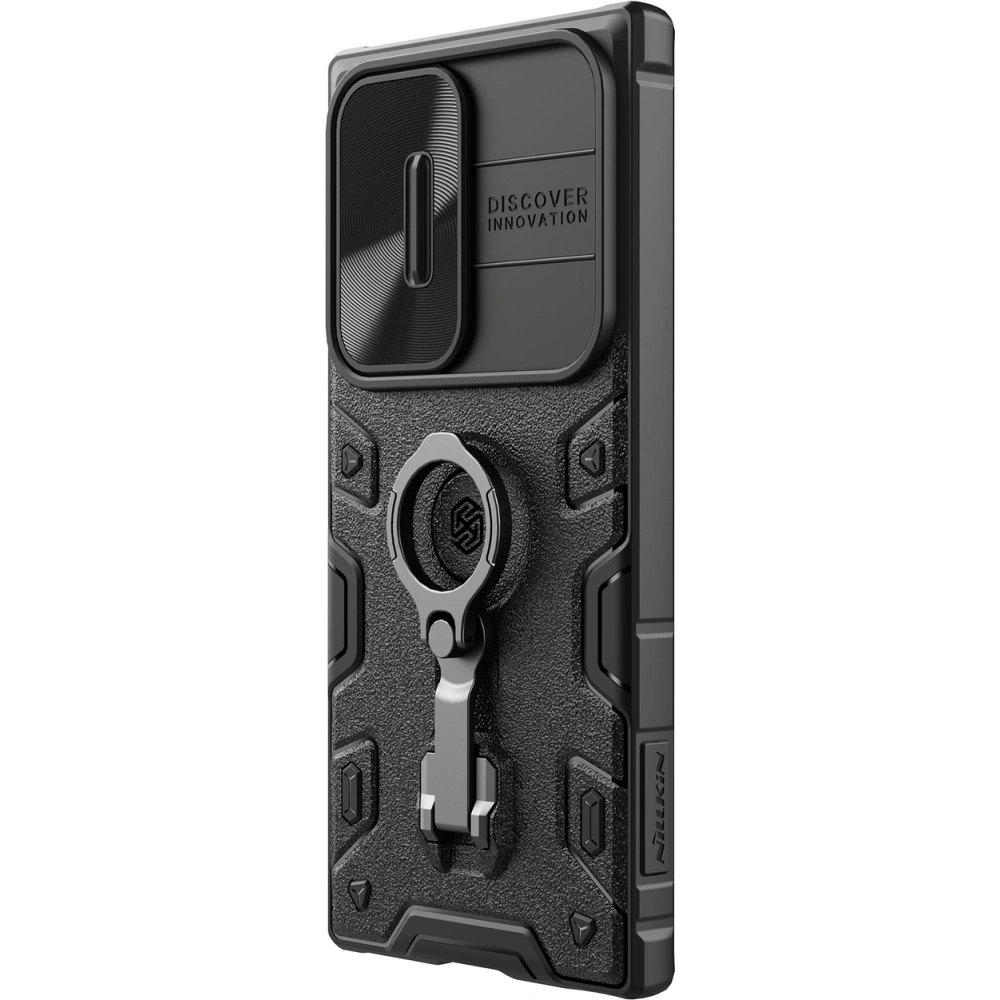 Wholesale Nillkin CamShield Armor Pro Magnetic MagSafe Samsung Galaxy S23 Ultra black - NLK1139 - {ean13} - Hurt