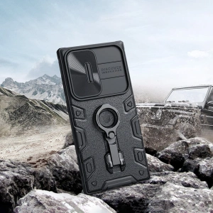 Wholesale Nillkin CamShield Armor Pro Magnetic MagSafe Samsung Galaxy S23 Ultra black - NLK1139 - {ean13} - Hurt