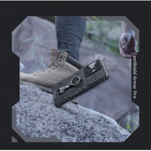 Hurtownia GSM - Etui Nillkin CamShield Armor Pro Magnetic MagSafe Samsung Galaxy S23 Ultra černé - NLK1139 - {ean13} - Hurt