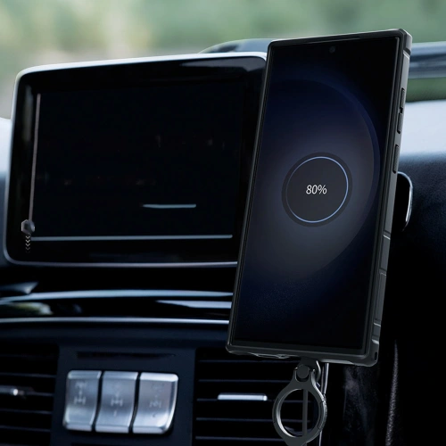 Etui Nillkin CamShield Armor Pro Magnetic MagSafe Samsung Galaxy S23 Ultra czarne