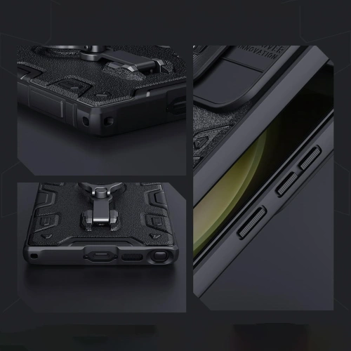 Etui Nillkin CamShield Armor Pro Magnetic MagSafe Samsung Galaxy S23 Ultra czarne