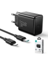 Hurtownia GSM - Ładowarka sieciowa Joyroom JR-TCF06 USB-C 20W PD + kabel USB-C/Lightning czarna - JYR742 - {ean13} - Hurt