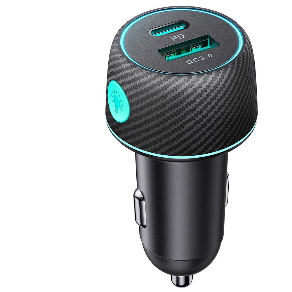 Hurtownia GSM - Autós töltő Joyroom JR-CCN01 USB-C + USB-A 60W fekete - JYR744 - {ean13} - Hurt