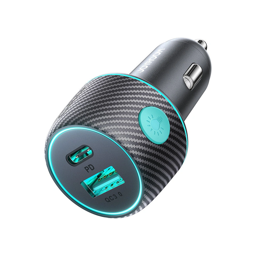 Hurtownia GSM - Autós töltő Joyroom JR-CCN01 USB-C + USB-A 60W fekete - JYR744 - {ean13} - Hurt