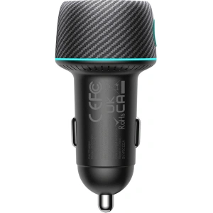 Hurtownia GSM - Autós töltő Joyroom JR-CCN01 USB-C + USB-A 60W fekete - JYR744 - {ean13} - Hurt