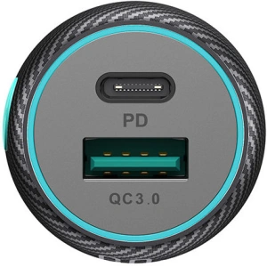 Hurtownia GSM - Autós töltő Joyroom JR-CCN01 USB-C + USB-A 60W fekete - JYR744 - {ean13} - Hurt