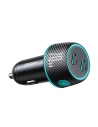 Autós töltő Joyroom JR-CCN02 2x USB-C 70W LED fekete