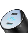 Hurtownia GSM - Autós töltő Joyroom JR-CCD02 2x USB-C 70W LED fekete - JYR746 - {ean13} - Hurt
