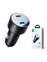 Hurtownia GSM - Autós töltő Joyroom JR-CCD02 2x USB-C 70W LED fekete - JYR746 - {ean13} - Hurt