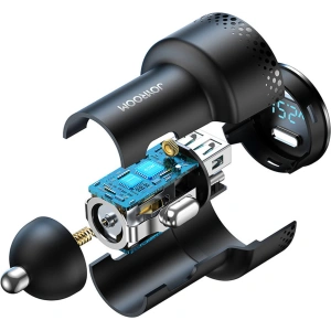 Hurtownia GSM - Autonabíječka Joyroom JR-CCD02 2x USB-C 70W LED černá - JYR746 - {ean13} - Hurt