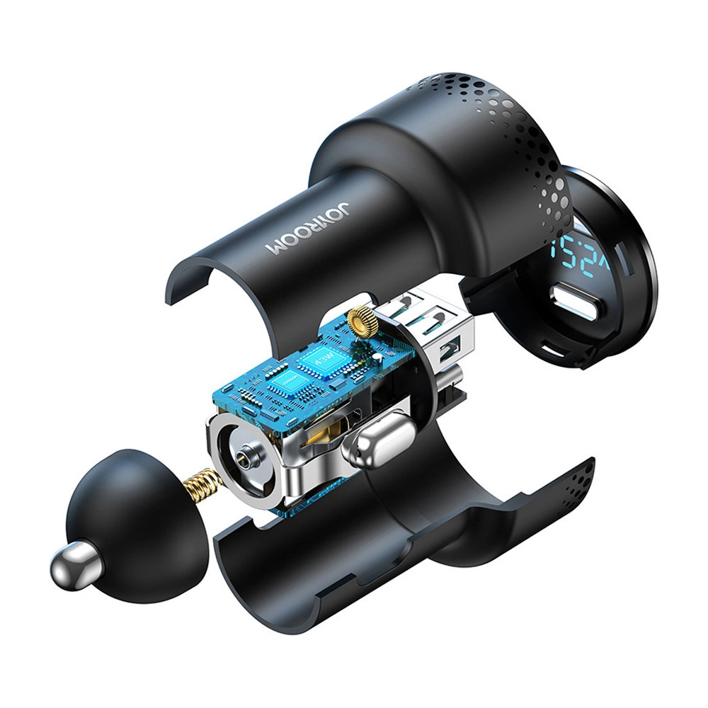 Hurtownia GSM - Autonabíječka Joyroom JR-CCD02 2x USB-C 70W LED černá - JYR746 - {ean13} - Hurt
