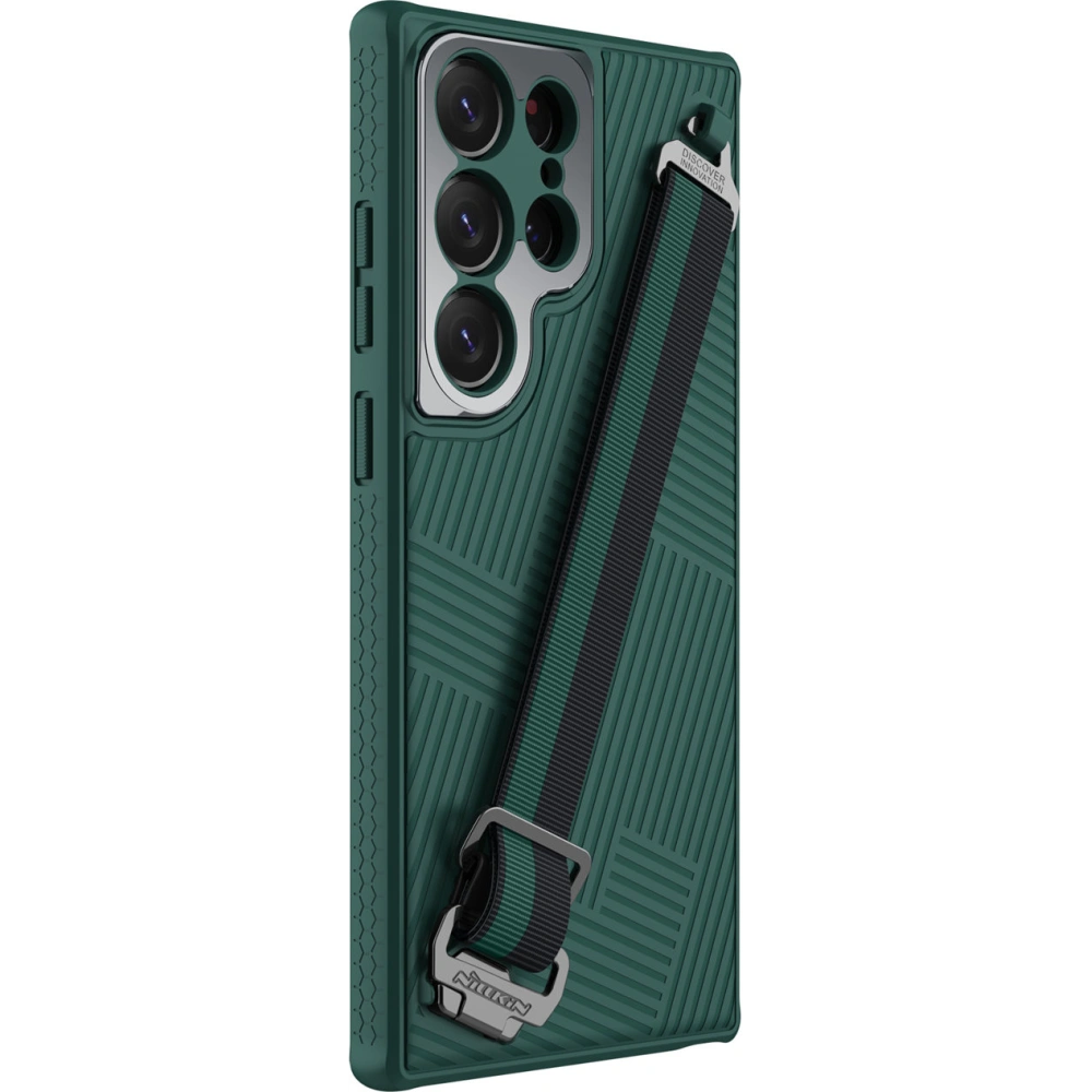 Hurtownia GSM - Etui Nillkin Strap Samsung Galaxy S23 Ultra zelené - NLK1142 - {ean13} - Hurt