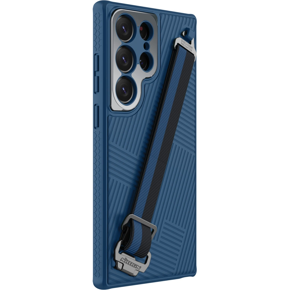 Hurtownia GSM - Etui Nillkin Szíj Samsung Galaxy S23 Ultra kék - NLK1143 - {ean13} - Hurt