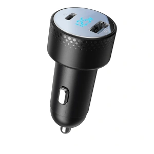 Hurtownia GSM - Automobilová nabíječka Joyroom JR-CCD01 USB-C, USB-A 53W LED černá - JYR747 - {ean13} - Hurt
