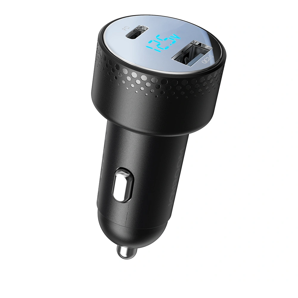 Hurtownia GSM - Automobilová nabíječka Joyroom JR-CCD01 USB-C, USB-A 53W LED černá - JYR747 - {ean13} - Hurt