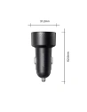 Hurtownia GSM - Automobilová nabíječka Joyroom JR-CCD01 USB-C, USB-A 53W LED černá - JYR747 - {ean13} - Hurt