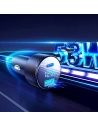 Hurtownia GSM - Autós töltő Joyroom JR-CCD01 USB-C, USB-A 53W LED fekete - JYR747 - {ean13} - Hurt