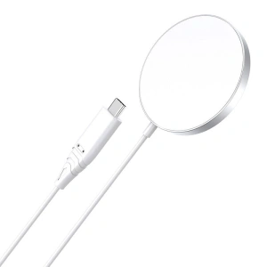 Hurtownia GSM - Magnetikus vezeték nélküli töltő Choetech T518 15W (fehér) - CHT59 - {ean13} - Hurt
