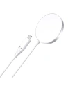 Magnetikus vezeték nélküli töltő Choetech T518 15W (fehér)