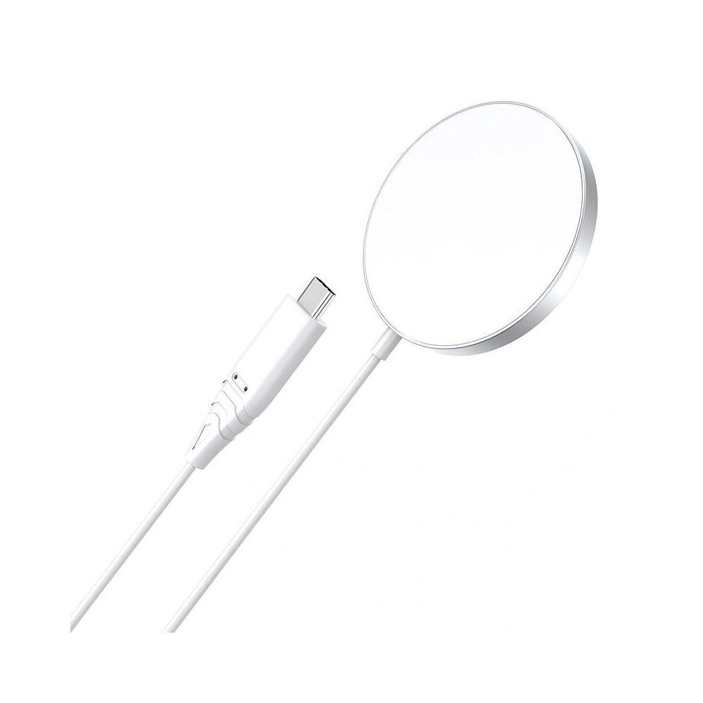 Hurtownia GSM - Magnetikus vezeték nélküli töltő Choetech T518 15W (fehér) - CHT59 - {ean13} - Hurt