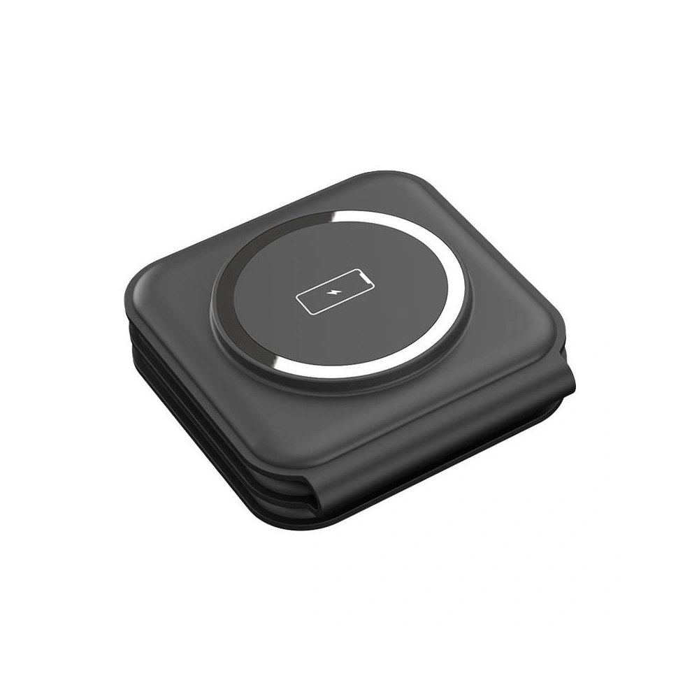 Hurtownia GSM - Încărcător wireless magnetic Choetech T588-F 3w1 15W (negru) - CHT60 - {ean13} - Hurt
