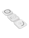 Magnetikus vezeték nélküli töltő Choetech T588-F 3w1 15W (fehér)
