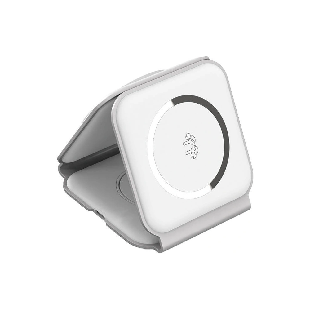 Hurtownia GSM - Magnetikus vezeték nélküli töltő Choetech T588-F 3w1 15W (fehér) - CHT61 - {ean13} - Hurt