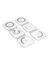 Hurtownia GSM - Magnetikus vezeték nélküli töltő Choetech T588-F 3w1 15W (fehér) - CHT61 - {ean13} - Hurt