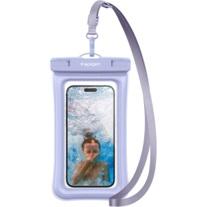 Etui wodoszczelne Spigen A610 Universal Waterproof Float Case Aqua Blue