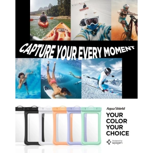 Hurtownia GSM - Wasserdichtes Etui Spigen A610 Universelles Schwimmendes Handycase Aqua Blau - SPN2876 - {ean13} - Hurt