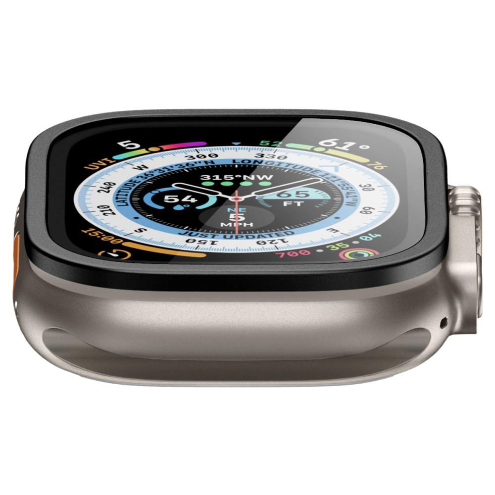 Hurtownia GSM - Edzett üveg Spigen Glas.tr Slim Pro Apple Watch Ultra 49mm Fekete - SPN2878 - {ean13} - Hurt