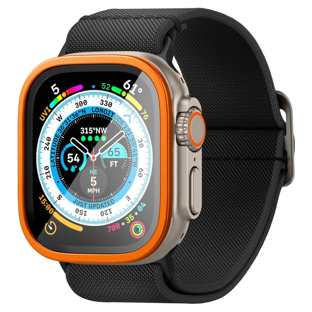 Hurtownia GSM - Gehärtetes Spigen Glas.tr Slim Pro Apple Watch Ultra 49mm Orange - SPN2879 - {ean13} - Hurt